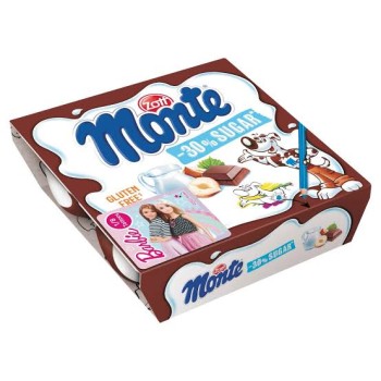 Zott Monte Puding Csokis 4X55Gr -30% Cukor