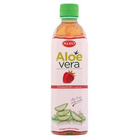 Aleo Aloe Vera 0,5L Pet Strawberry *