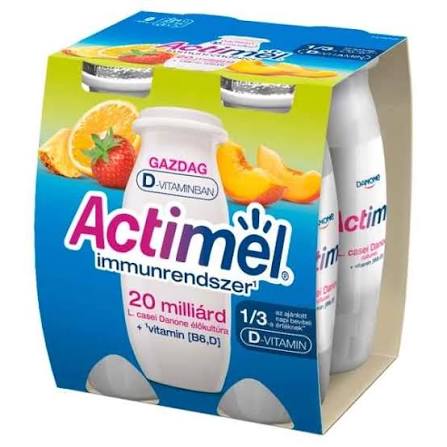 Actimel Jogh.ital 4X100Gr Multifruit