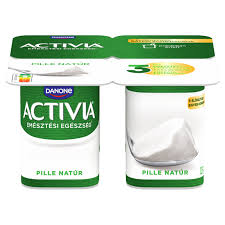 Actívia Jogh.4X125Gr Pille Natúr Klt.v