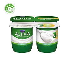 Activia Jogh.4X125Gr Krémes Natúr
