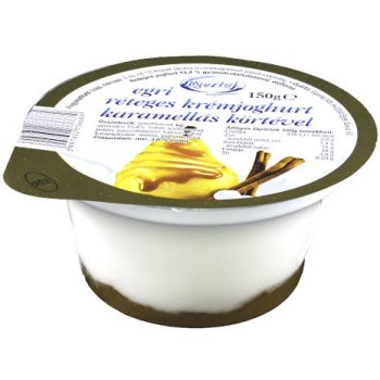 Egri Réteges Krémjoghurt 150Gr Karamell+Körte
