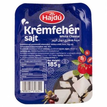 Hajdú Krémfehér Sajt 185Gr