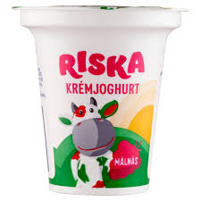 Riska Krémjoghurt 125Gr Málnás