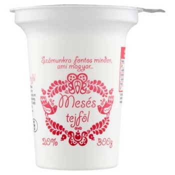 Mesés Tejföl 300Gr 20%