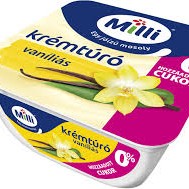 Milli Krémtúró 90Gr 0% Cukor Vaníliás