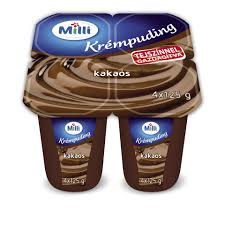 Milli Krémpuding 4X125Gr Kakaós