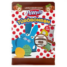 Pöttyös Túróbonbon 160Gr(8*20Gr) Mogyorókrémes