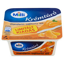 Milli Krémtúró 90Gr Mandarin-Sajttorta