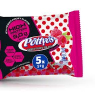 Pöttyös Rudi Protein 5*51Gr Málnás Ét