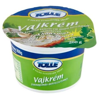 Tolle Vajkrém 200Gr Fokhagy.-Petrezselymes