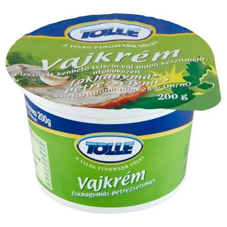 Tolle Vajkrém 200Gr Fokhagy.-Petrezselymes