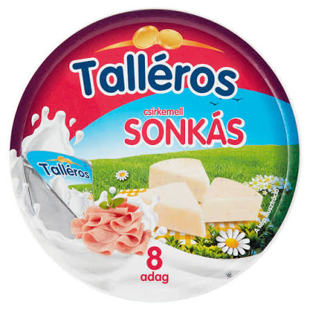 Talléros Dob.sajt 140Gr Csirkmell Sonkás