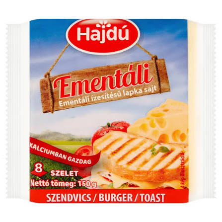 Hajdú Lapka Sajt 150Gr Ementáli