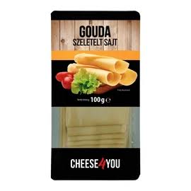 Cheese4You Szeletelt Sajt 100Gr Gouda