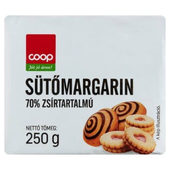 Coop Sütőmargalin Kocka 250Gr 70% Zsírtart.
