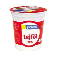 Privát Tejföl 150Gr 20%