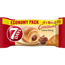 7Days Croissant 4X50G Economy Pack Csokis