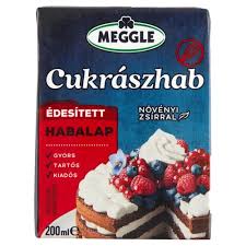 Meegle Cukrászhab Habalap 200Ml
