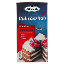Meegle Cukrászhab Habalap 500Ml